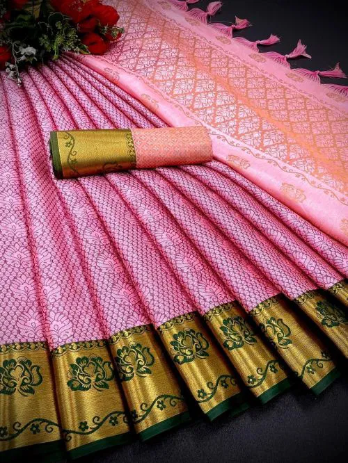 Aab Khan Gulab Silk Saree Catalog